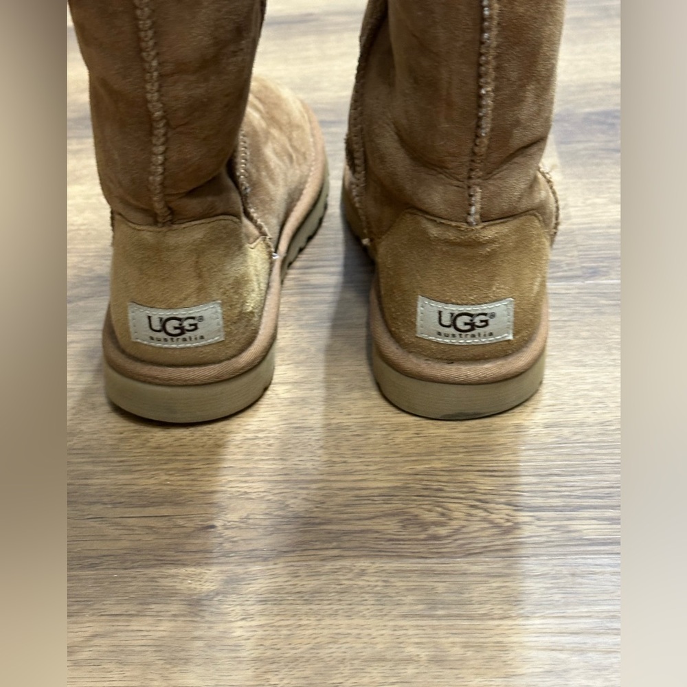 UGG Chestnut Suede Boots size 6β - Picture 4 of 6
